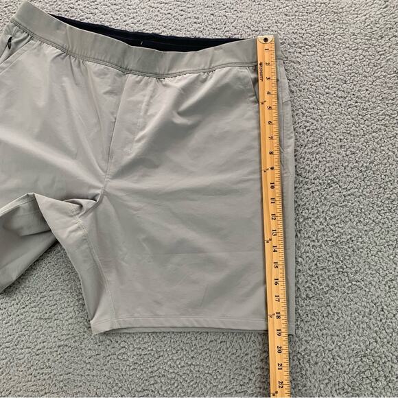 Public Rec Men's Flex Relaxed Athletic Fit Gray Shorts - Size: 40 - Picture 12 of 16